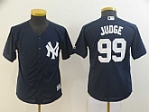 Youth Yankees 99 Aaron Judge Navy Cool Base Jersey,baseball caps,new era cap wholesale,wholesale hats